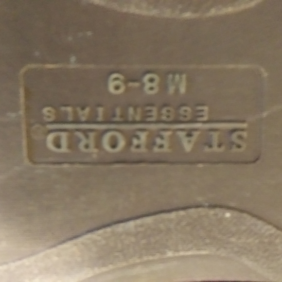 Men's #Stafford Brown Suede Bedroom Shoes - Picture 7 of 8